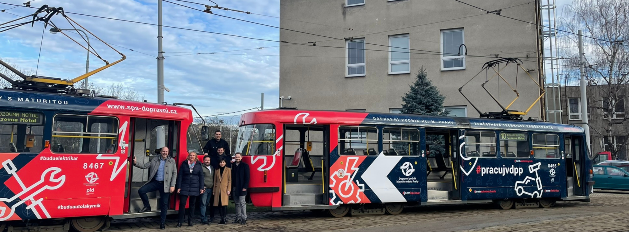 NÁBOROVÁ TRAMVAJ SPŠD A DPP