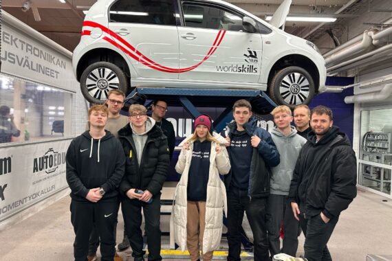 Finská mise Erasmus+, naši žáci na zkušené v TAI Turku