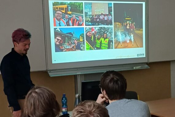 ZKUŠENOSTI Z DOPRAVNÍHO PODNIKU V DRÁŽĎANECH PŘÍMO VE VÝUCE